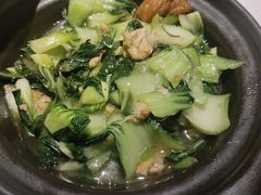 油渣烧青菜-卯时·龙光雅宴·精致锡帮菜(惠山古镇店)