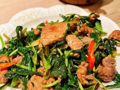 薄荷牦牛肉-缘生态云南菜·野生菌庭院餐厅(华侨城店)