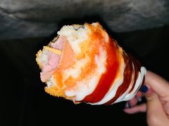 明朗招牌热狗-蜜笑芝士热狗