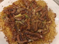 黑椒牛柳丝煎双面黄-中山国际酒店中餐厅