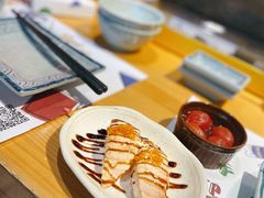 三文鱼寿司-七涧谷·元气食堂(塘下店)