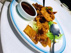青岛老炸肉-开海·红岛海鲜虾水饺(石老人店)