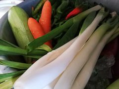 洗干净的蔬菜-杨家饭馆(八宝店)