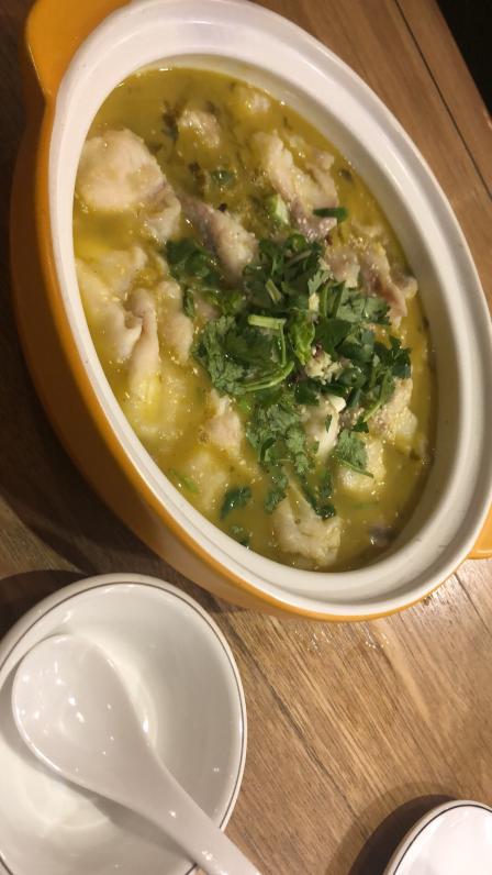 桃花溪·酸菜鱼(沃尔玛店)-"点菜需要去前台点,不方便,而且是先付款后