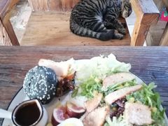 烟熏黑椒鸡肉全日餐-老屋咖啡