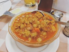 辣味牛肚烩三角豆-船屋葡国餐厅