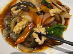 大连三鲜焖子-丁字口海鲜热炒·烧烤大排档