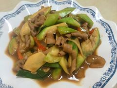 丝瓜炒鹅杂-下村新强记烧鹅店