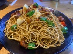 爆辣小公鸡炒面-望京一号·重庆江湖菜(工体店)