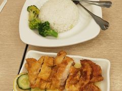 西柠鸡扒饭-佰搭果·广式茶餐厅(西华路店)