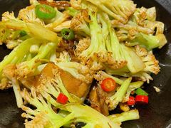 小炒有机菜花-天和晟烤鸭店(玉泉西街店)