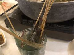 竹签虾-围炉夜话·潮汕卤水火锅(榕江店)