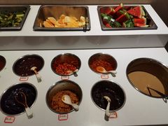 自助调料区-东来顺铜锅炭火涮肉(上地华联店)