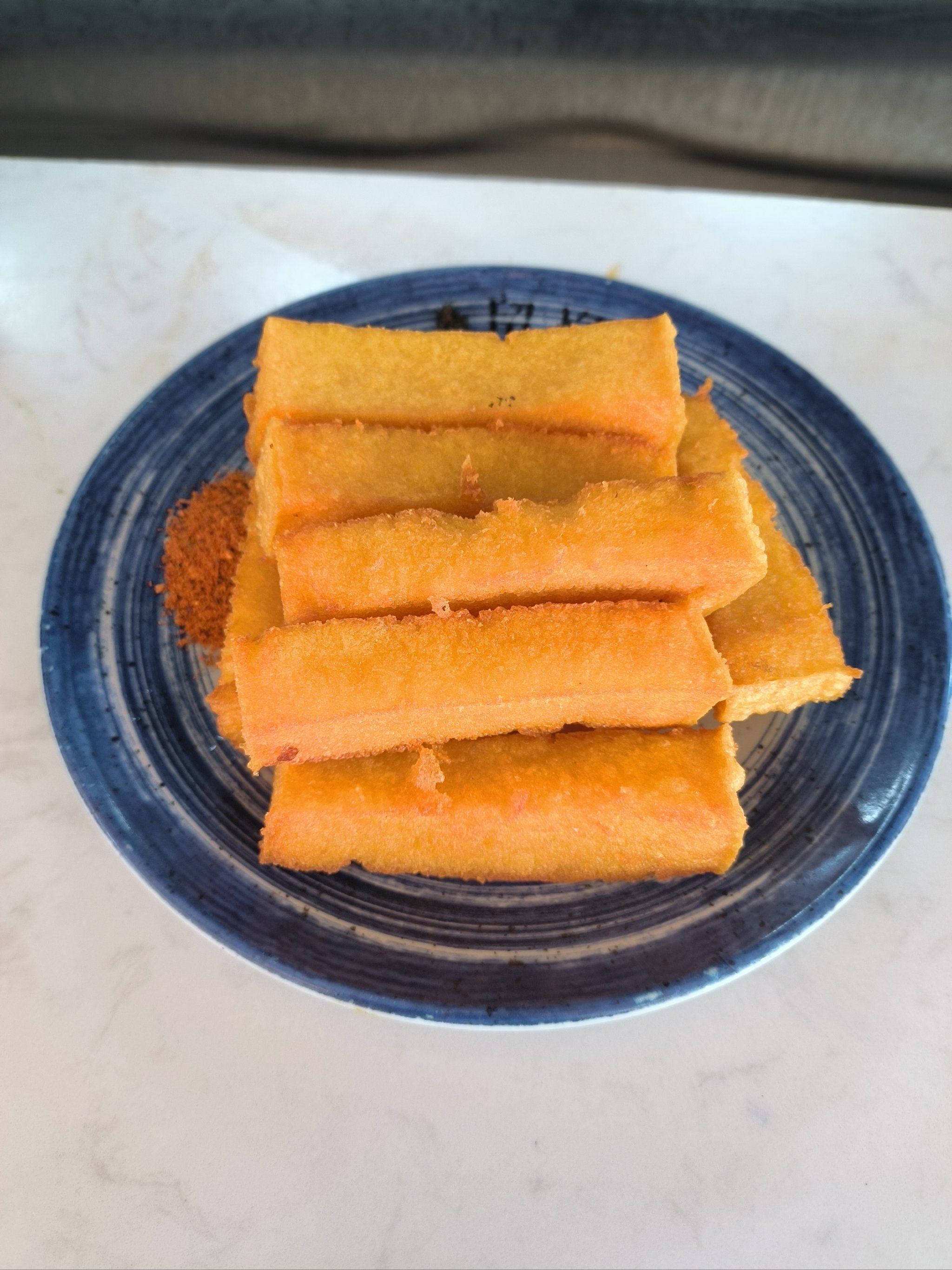 外酥里嫩炸豌豆粉