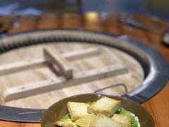 香煎老豆腐-锅来乐地锅鸡(安亭店)