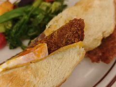 牛排芝士蘑菇北海道三明治-玲婧胡同·生日蛋糕·餐厅(嘉里城店)