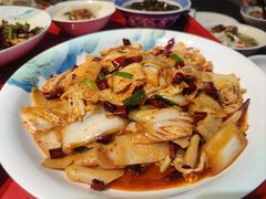 白菜炒面片-蓝田九大碗民俗食府(蓝田店)