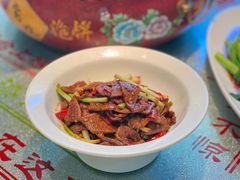 五花肉炒猪肝-当院鱼头泡饼(良乡店)