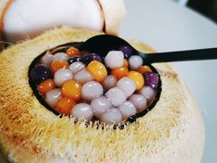 小芋圆椰汁椰子冻-广德记·椰子冻手制甜品(福田总店)