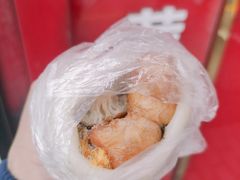 芝麻加糖粉加肉松年糕团-上海虹口糕团食品厂(茂名路店)