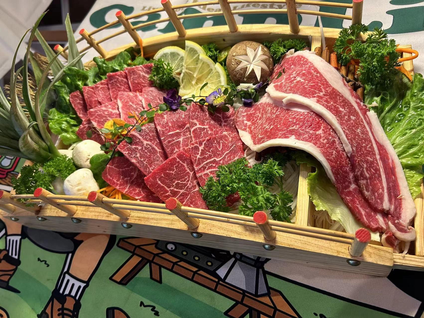 拼盘烤肉享不停