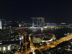 海景房拍出金沙夜景！直接可以看到鱼尾狮，金沙和摩天轮！-新加坡瑞士史丹福酒店