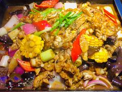 黑椒耗油味炭烧牛蛙平锅-蛙来哒(东城万达店)
