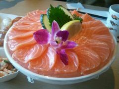 三文鱼刺身-万岁寿司(万国店)