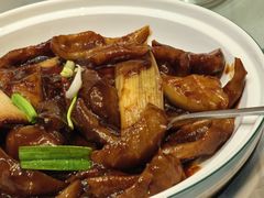 精品葱烧海参-丰泽园饭店