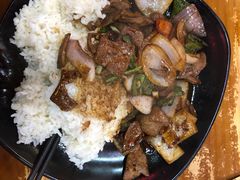 炒猪肝盖浇饭-台州老六海鲜面馆(上南总店)