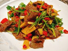 小炒黄牛肉-火龙堂·风味民间菜(文一路店)