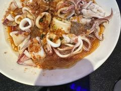 蒜蓉粉丝鱿鱼-新白鹿餐厅(百联中环店)