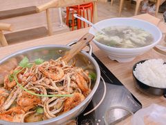 干锅鱿鱼虾-玲珑干锅(江大店)