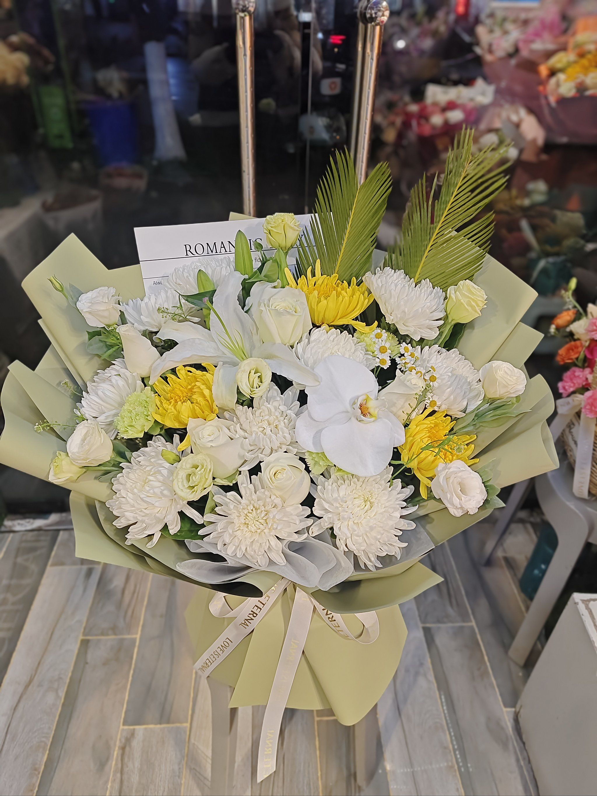 菊花寄相思,花香故人知
#菊花花束