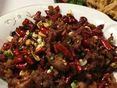 干椒麻仁炒羊肉-到家尝北京菜(西坝河店)