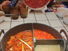 -热火朝天鲜切牛肉火锅(南强街巷店)