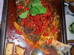 -探鱼·鲜青椒爽麻烤鱼(天河优托邦店)