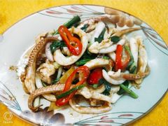 姜葱炒鲜尤鱼-潮盛海鲜(韶关总店)