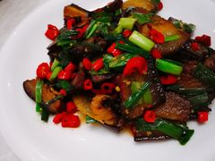 大蒜叶腊肉-良友水鱼城