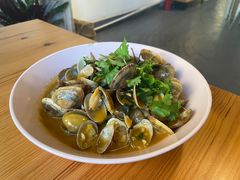 椰汁咖喱炒花甲-禾气食店