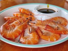 白灼活水虾-坛南湾农家乐·海鲜楼·大排档(平潭坛南湾店)