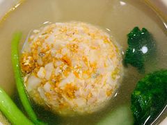 蟹粉狮子头-怡园饭店-餐厅(四望亭店)