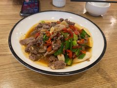 小炒黄牛肉-湘缘道客•湘缘饭店·25年湘菜馆(古墩路店)