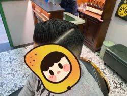 -595barbershop美式油头