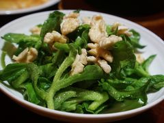 时鲜桃仁拌冰草-潮堂(环球金融中心店)