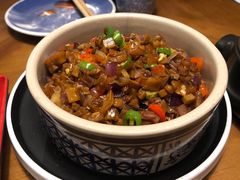 传统黑三剁配薄饼-雀舞云南菜(天津天河城购物中心店)