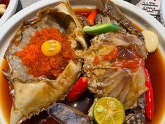 -草家酱蟹炭火烤肉店(珲春南路一店)