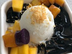 芒果椰香仙草-圆碌碌甜品屋(狮山店)