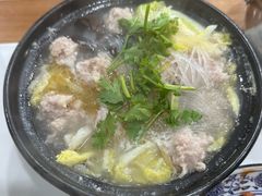 砂锅白菜丸子-北大地皖峰饭馆