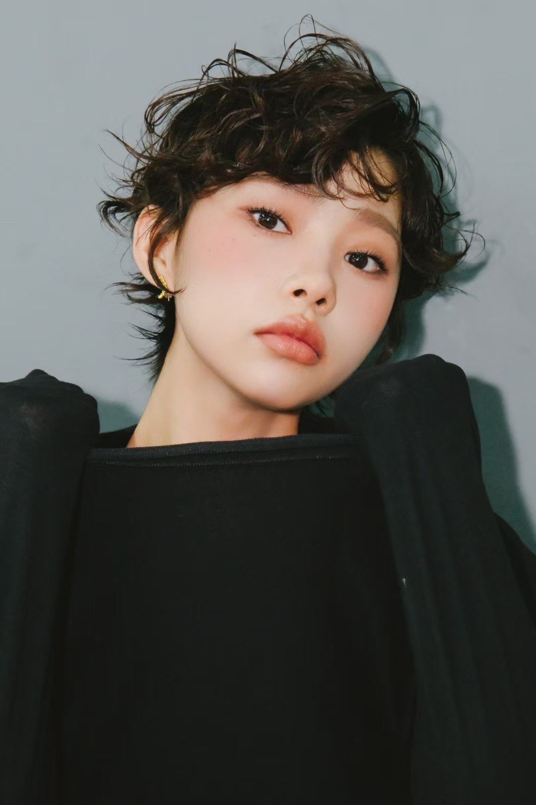 短发烫发这么好看